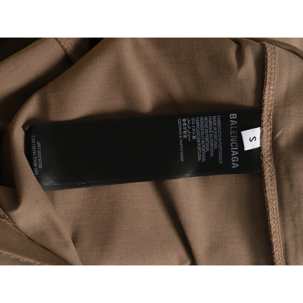 Balenciaga Tape Print Short Sleeve T-Shirt TSK2,Balenciaga