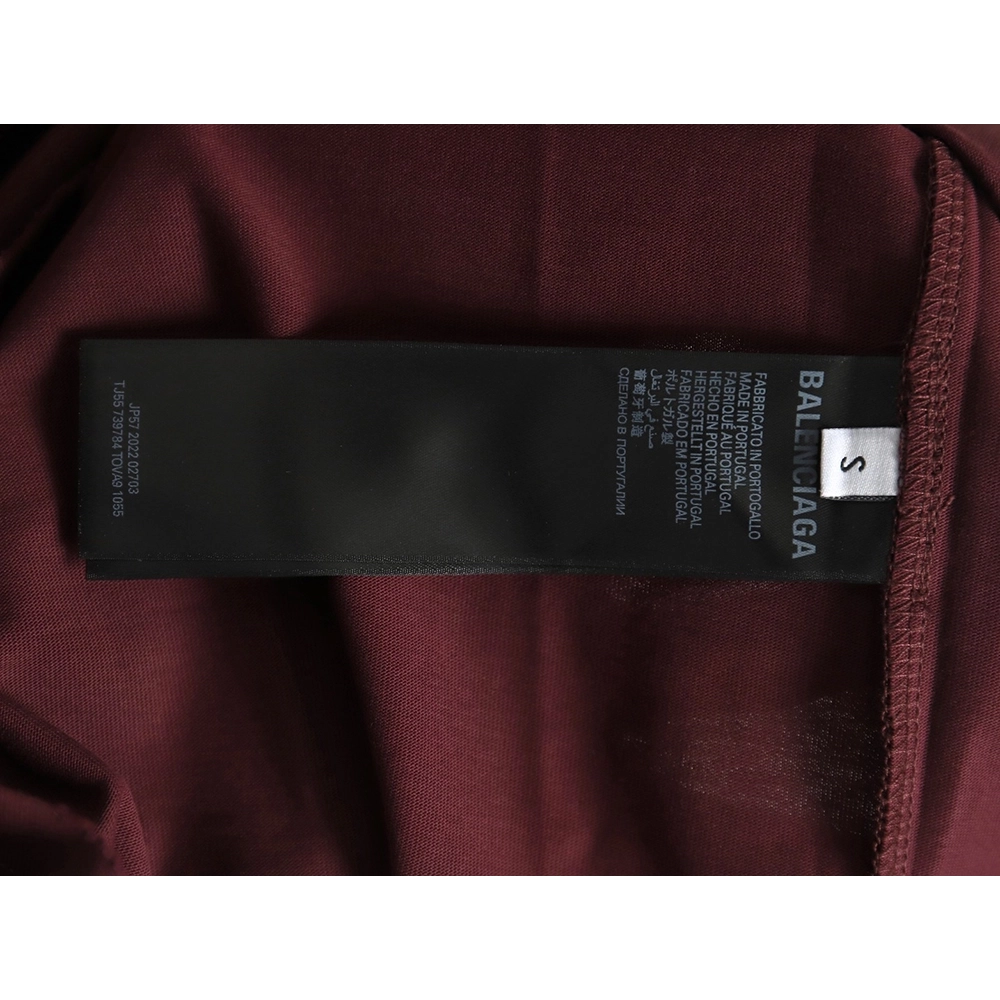 Balenciaga Tape Print Short Sleeve T-Shirt TSK1,Balenciaga