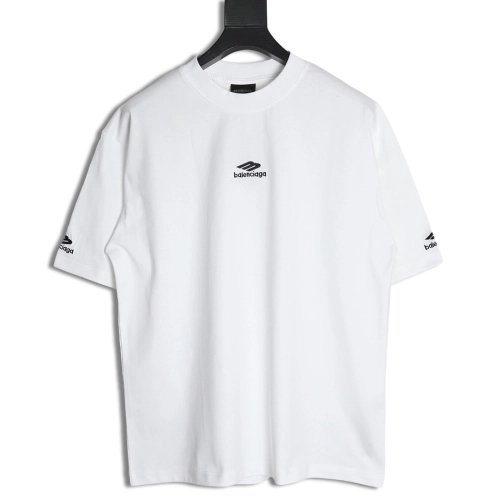 Balenciaga 3B Classic LOGO Short Sleeve T-Shirt,Balenciaga