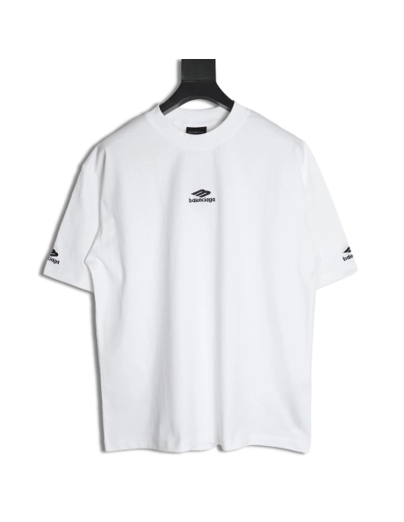 Balenciaga 3B Classic LOGO Short Sleeve T-Shirt,Balenciaga