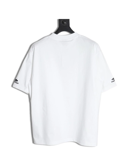 Balenciaga 3B Classic LOGO Short Sleeve T-Shirt,Balenciaga