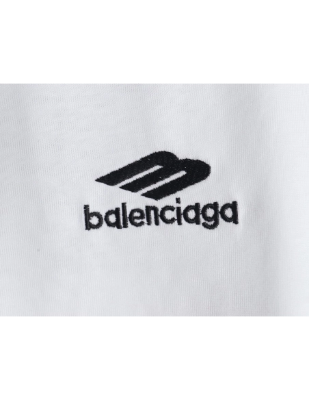 Balenciaga 3B Classic LOGO Short Sleeve T-Shirt,Balenciaga
