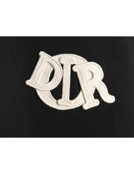 Dior four-color embroidered chapter letter T-shirt TSK3,Dior