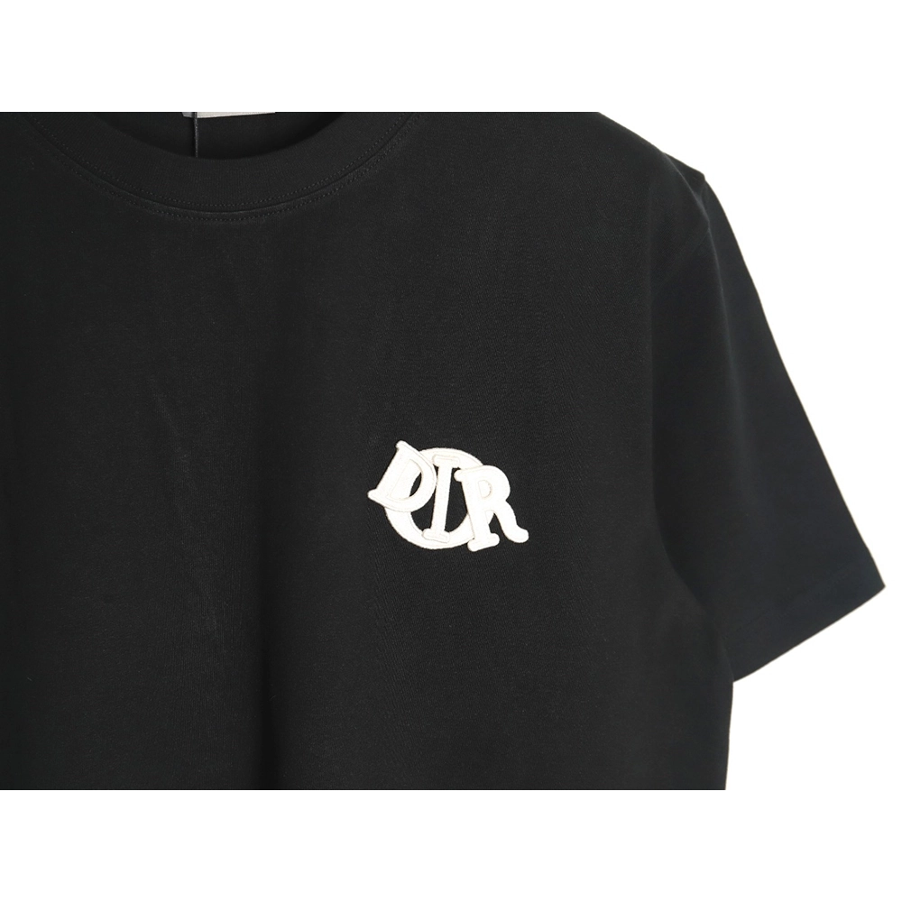 Dior four-color embroidered chapter letter T-shirt TSK3,Dior