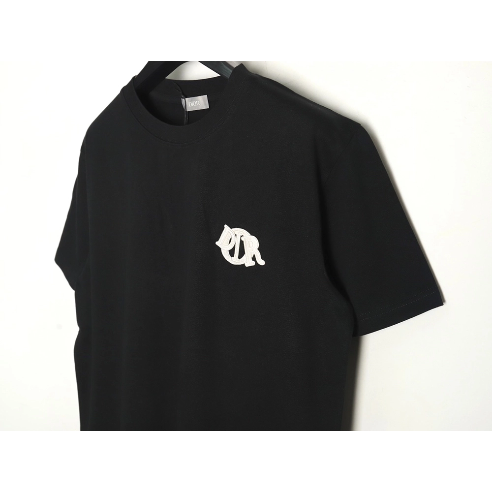 Dior four-color embroidered chapter letter T-shirt TSK3,Dior