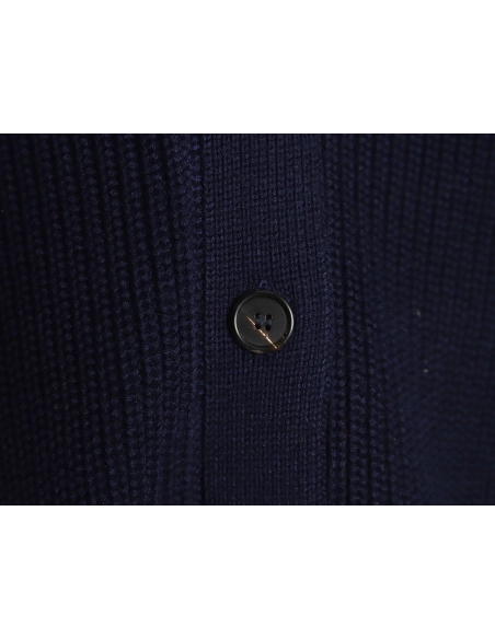 Miu Miu wool cashmere blend white and blue contrast color cardigan,Miu Miu