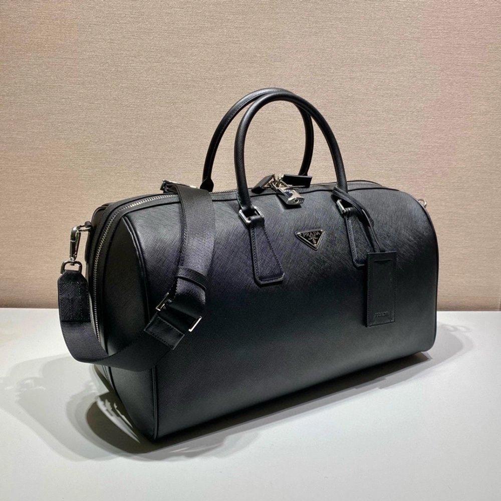 Prada Saffiano Leather Travel Bags 2VC018 50*27.5*25cm,Prada Bags