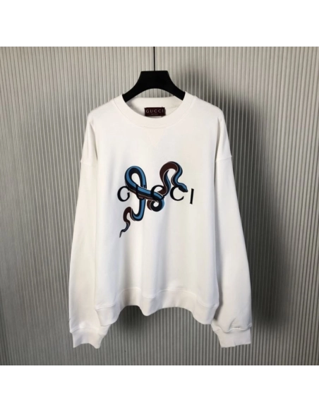 Gucci Printed cotton jersey T-shirt White,Gucci T Shirt,Tshirt,Low price high quality.