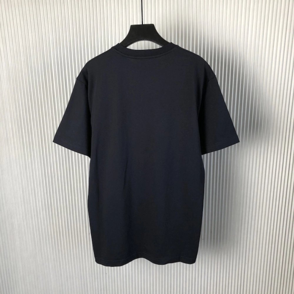 Gucci Printed medium cotton jersey T-shirt Navy,Gucci T Shirt,Tshirt,Low price high quality.