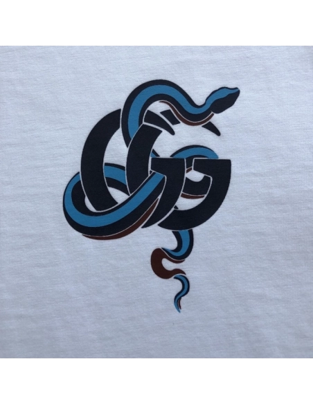 Gucci Printed medium cotton jersey T-shirt White,Gucci T Shirt,Tshirt,Low price high quality.