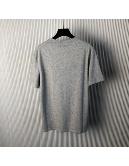 Loewe Relaxed fit T-shirt in cotton Grey,Loewe T Shirt,Tshirt,Low price high quality.
