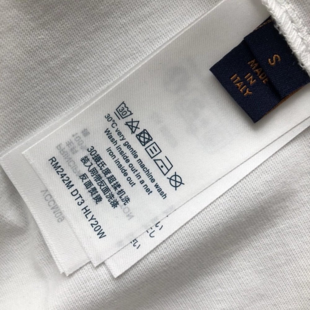 Louis Vuitton Embellished Cotton T-Shirt 1AGJZR,Louis Vuitton T Shirt,Tshirt,Low price high quality.