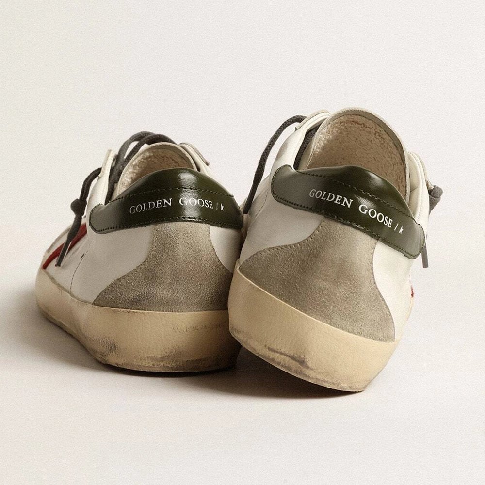 GOLDEN GOOSE,Other Brand Sneakers with cheap price high quality for Golden Goose SuperStar red green