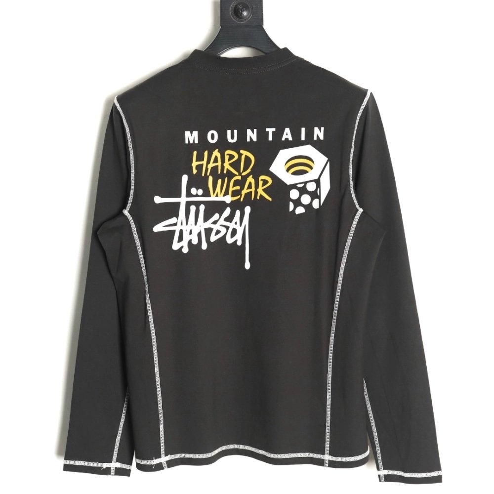 Stussy MHW longsleeved Tshirt,Stussy T Shirt,Tshirt,APPAREL