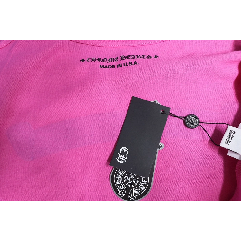 Chrome Hearts scroll banner dopamine color pocket Tshirt,Chrome Hearts T Shirt,Tshirt,APPAREL