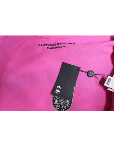 Chrome Hearts scroll banner dopamine color pocket Tshirt,Chrome Hearts T Shirt,Tshirt,APPAREL