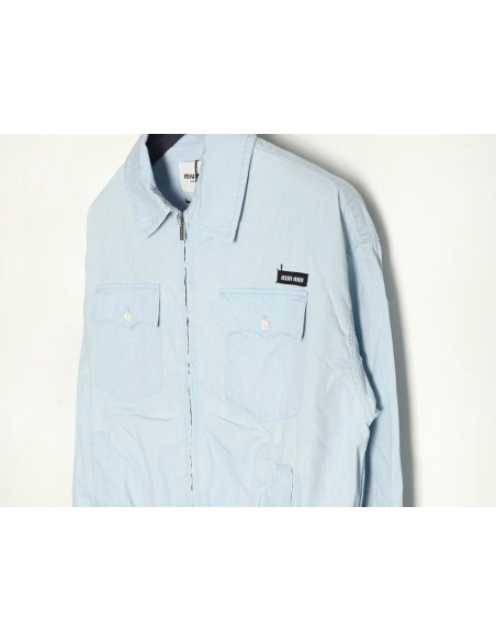 Miu Miu double pocket belted jacket,Miu Miu Jacket,Jacket,APPAREL