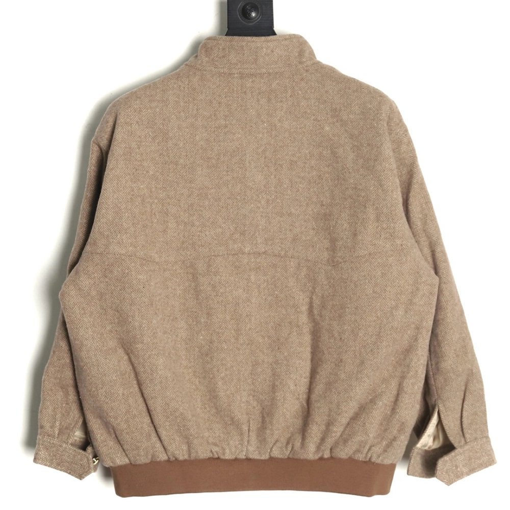 Miu miu herringbone twill pattern jacket,Miu Miu Jacket,Jacket,APPAREL