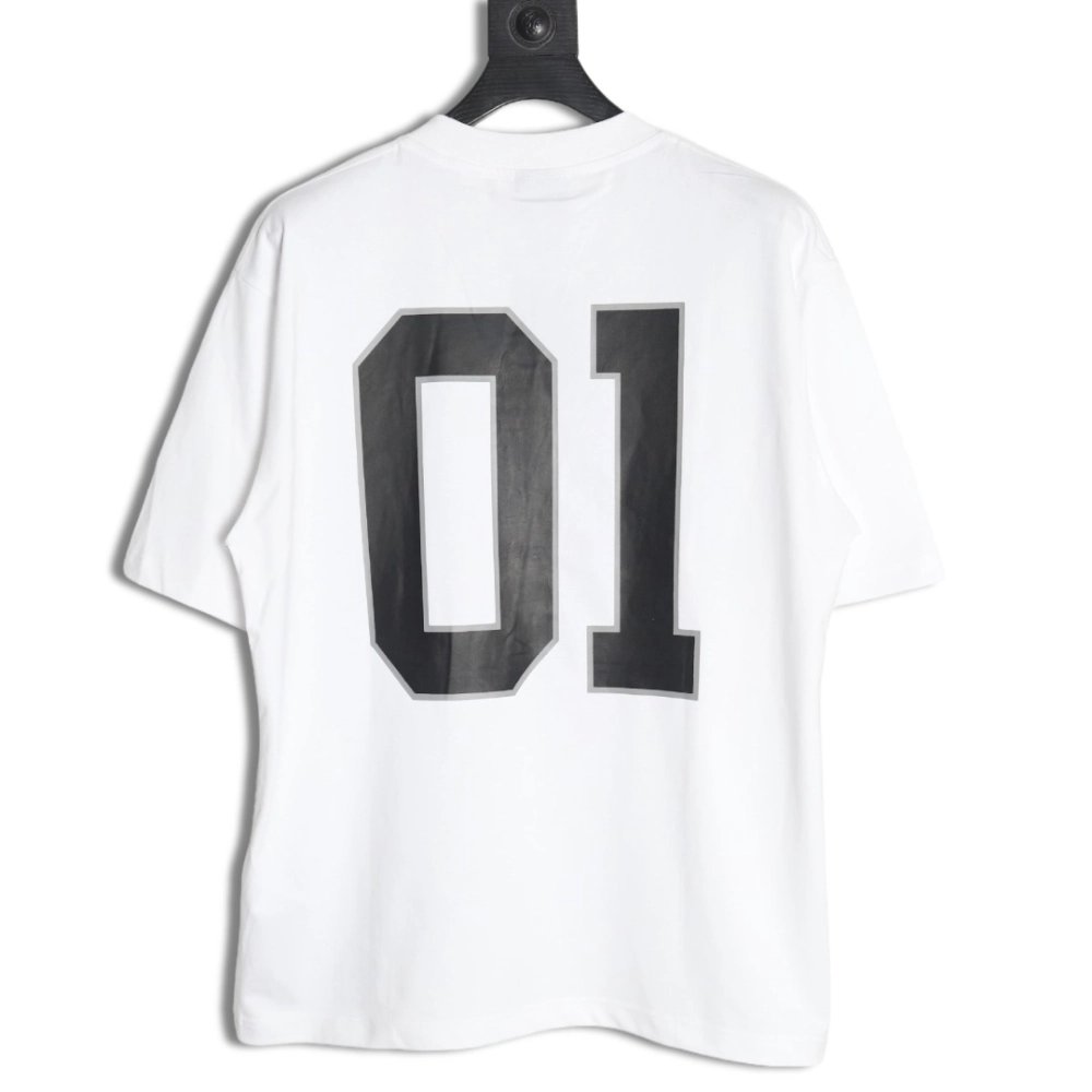 Balenciaga basketball jersey embroidered print shortsleeved Tshirt,Balenciaga T Shirt,Tshirt,APPAREL