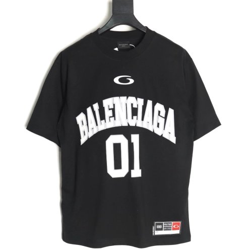 Balenciaga basketball jersey embroidered print shortsleeved Tshirt,Balenciaga T Shirt,Tshirt,APPAREL