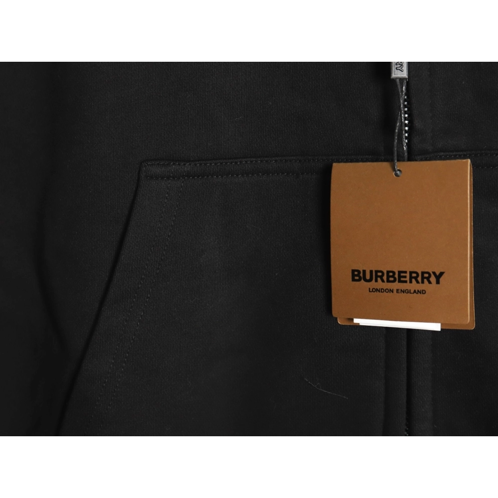 Burberry B plaid hooded zipup hooded sweatshirt,Burberry Sweatshirt,Sweatshirt,APPAREL