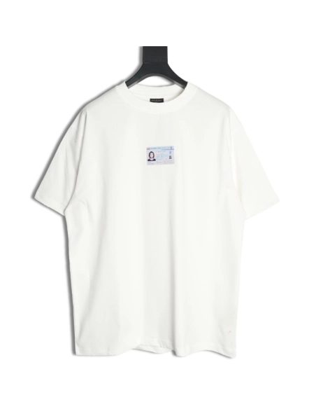 Balenciaga ID shortsleeved Tshirt,Balenciaga T Shirt,Tshirt,APPAREL