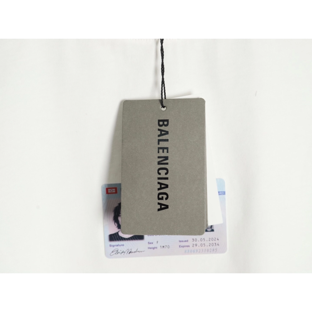 Balenciaga ID shortsleeved Tshirt,Balenciaga T Shirt,Tshirt,APPAREL