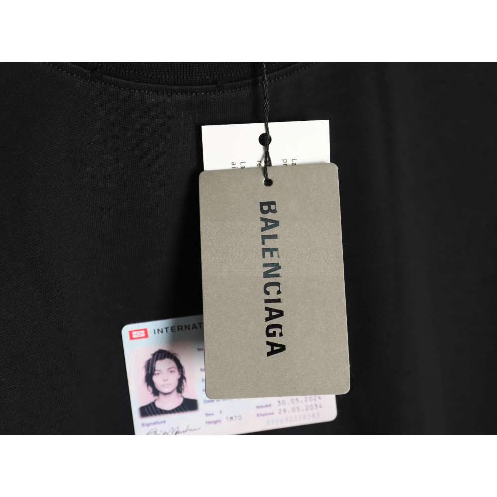 Balenciaga ID shortsleeved Tshirt,Balenciaga T Shirt,Tshirt,APPAREL