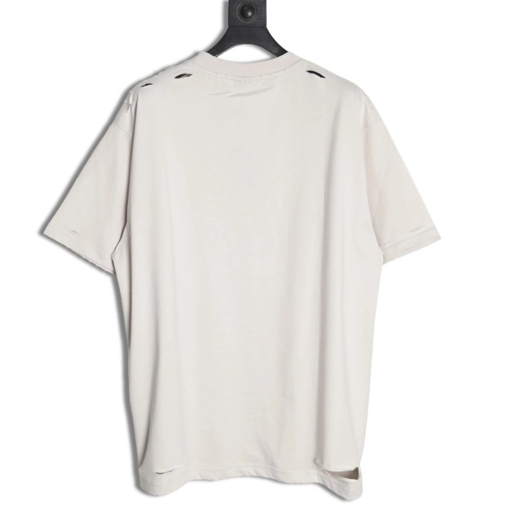 Balenciaga Cut Eye Chart Short Sleeve Tshirt,Balenciaga T Shirt,Tshirt,APPAREL