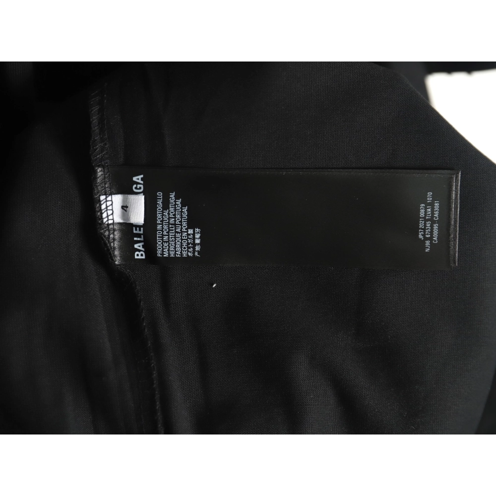 Balenciaga back offset printed shortsleeved Tshirt,Balenciaga T Shirt,Tshirt,APPAREL