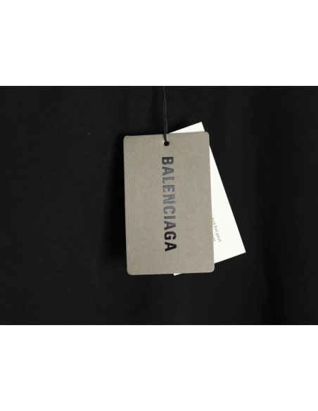 Balenciaga back offset printed shortsleeved Tshirt,Balenciaga T Shirt,Tshirt,APPAREL