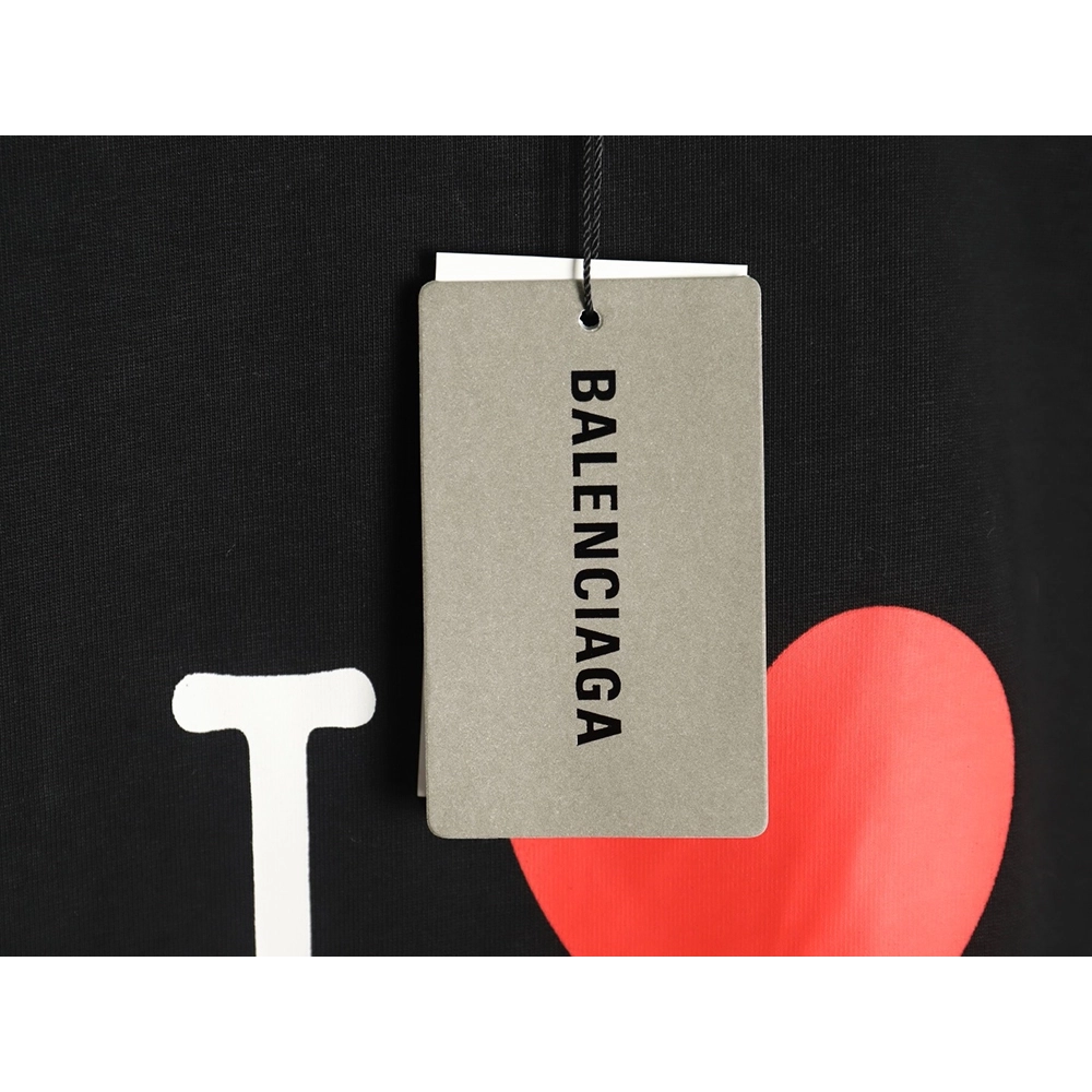 Balenciaga Valentines Day limited edition heart print shortsleeved Tshirt,Balenciaga T Shirt,Tshirt,APPAREL