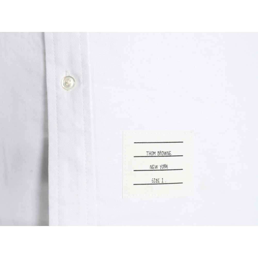 Thom Browne patchwork webbing shirt,Thom Browne Shirt,Shirt,APPAREL