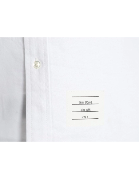 Thom Browne patchwork webbing shirt,Thom Browne Shirt,Shirt,APPAREL