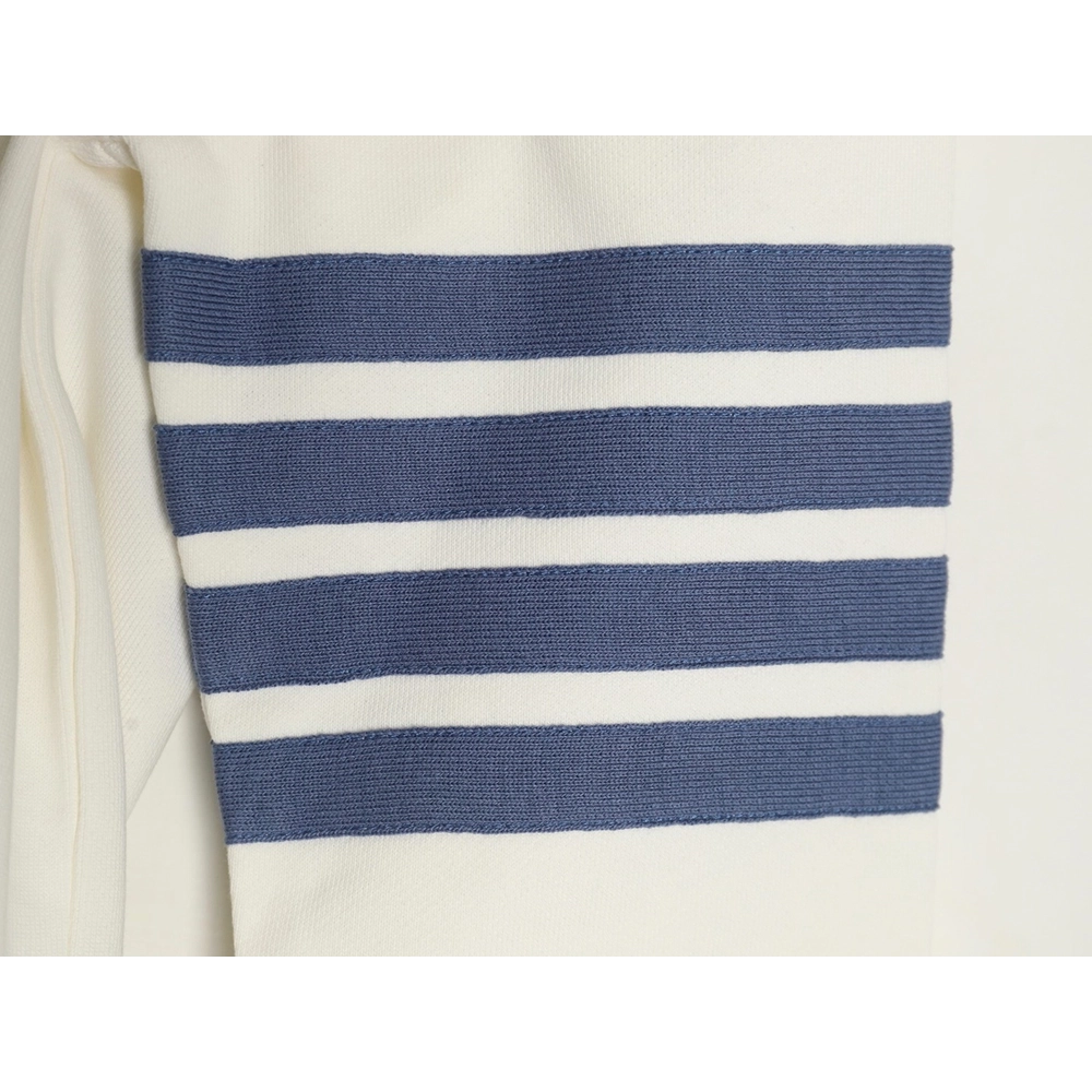 Thom Browne FourBar YarnDyed Crew Neck Sweatshirt,Thom Browne Sweatshirt,Sweatshirt,APPAREL