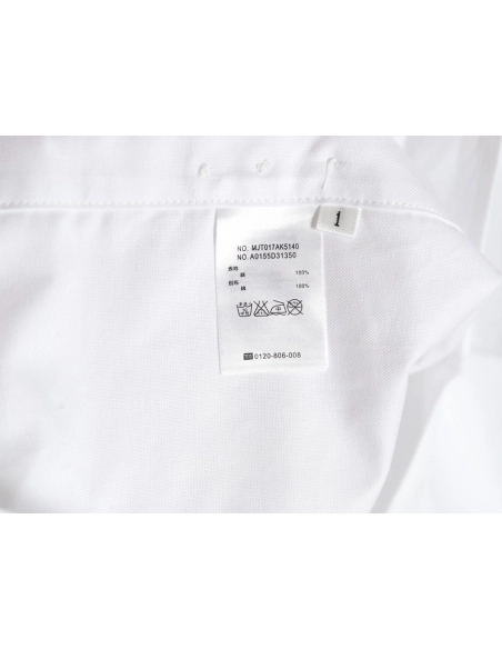 Thom Browne FourBar Embroidery Long Sleeve Shirt,Thom Browne Shirt,Shirt,APPAREL