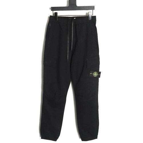 Stone Island Compass patch multipocket cargo trousers,Stone Island Trousers,CASUAL PANTS,APPAREL