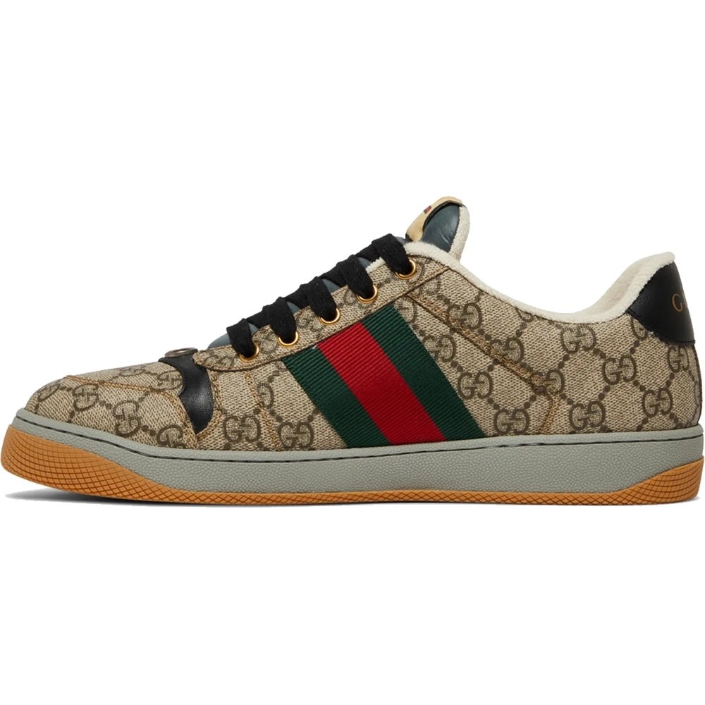 Gucci Screener Sneaker GG Monogram - Beige,GUCCI SHOES