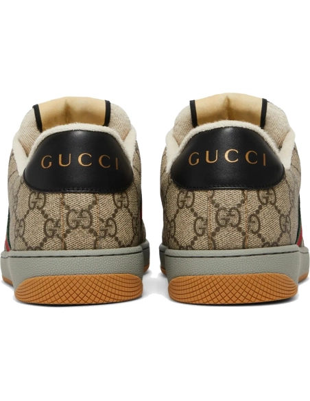 Gucci Screener Sneaker GG Monogram - Beige,GUCCI SHOES