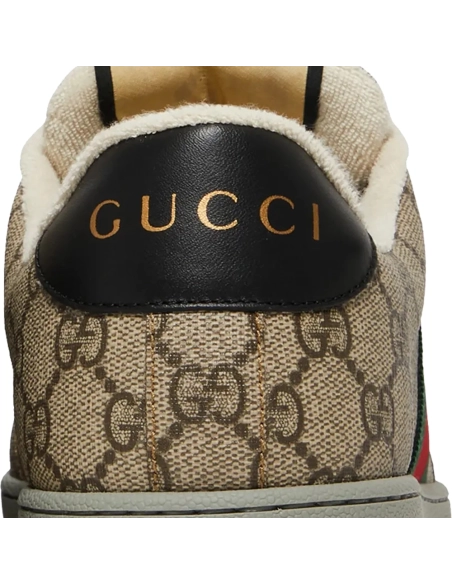 Gucci Screener Sneaker GG Monogram - Beige,GUCCI SHOES