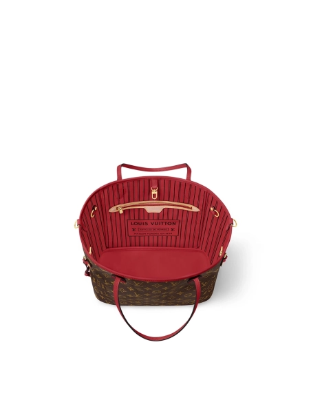 Louis Vuitton Neverfull Bandouli¨¨re Inside Out MM Bags M12708 30*28*14cm,Louis Vuitton Bags