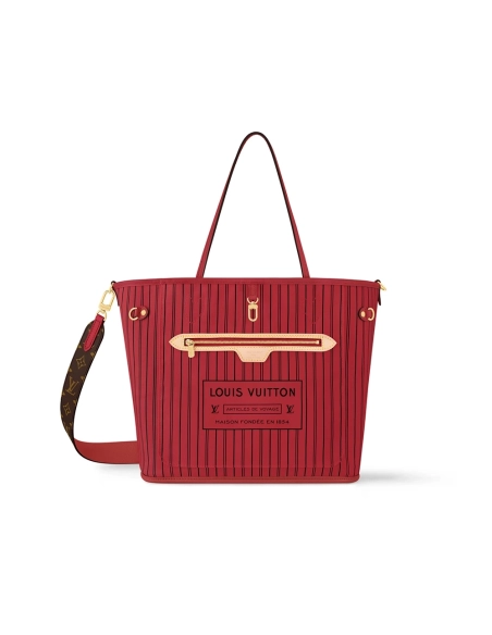 Louis Vuitton Neverfull Bandouli¨¨re Inside Out MM Bags M12708 30*28*14cm,Louis Vuitton Bags