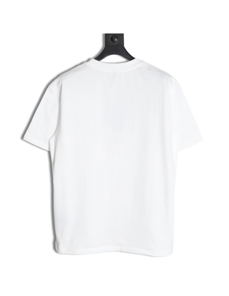 Dior &amp; Stone island co-branded embroidered logo short-sleeved T-shirt,Dior