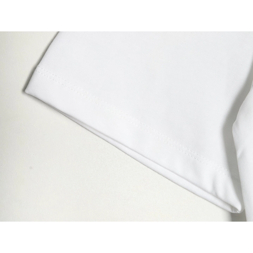 Dior &amp; Stone island co-branded embroidered logo short-sleeved T-shirt,Dior