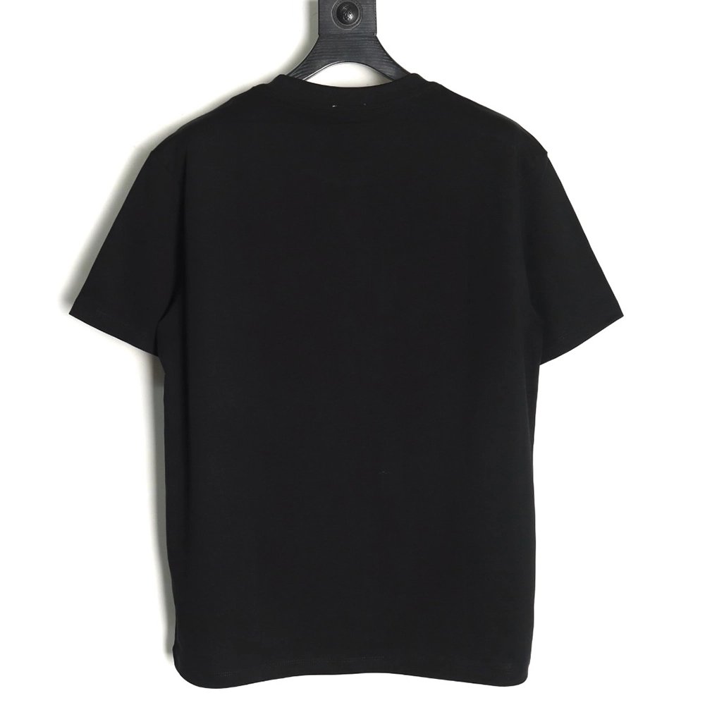 Dior &amp; Stone island co-branded embroidered logo short-sleeved T-shirt TSK1,Dior