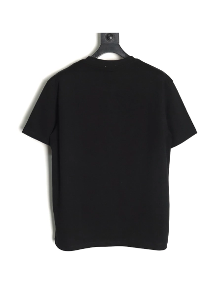 Dior &amp; Stone island co-branded embroidered logo short-sleeved T-shirt TSK1,Dior