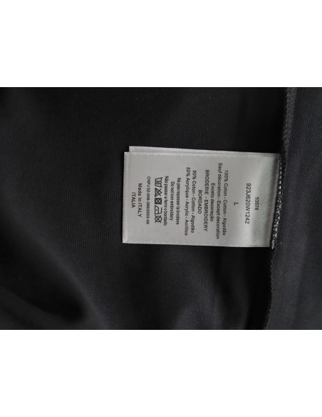 Dior &amp; Stone island co-branded embroidered logo short-sleeved T-shirt TSK1,Dior