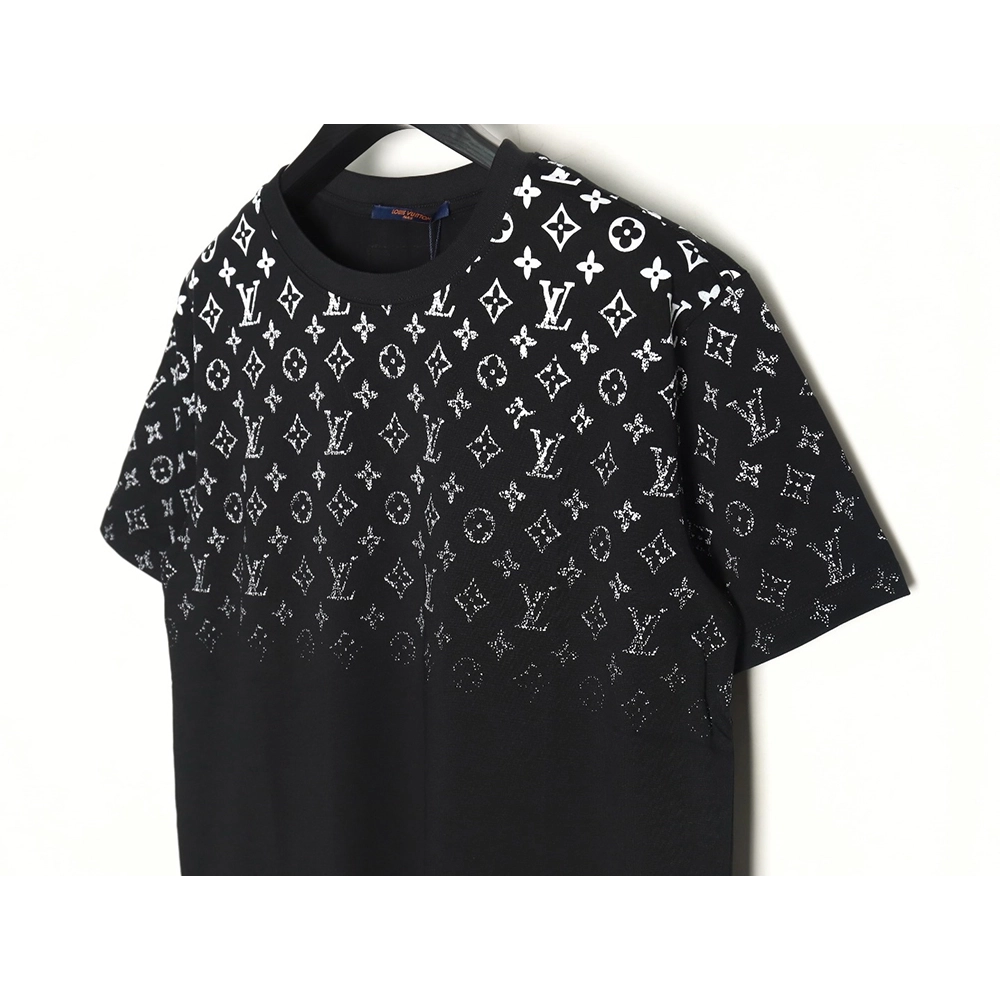 Louis Vuitton gradient full print monogram short-sleeved T-shirt TSK1,Louis Vuitton