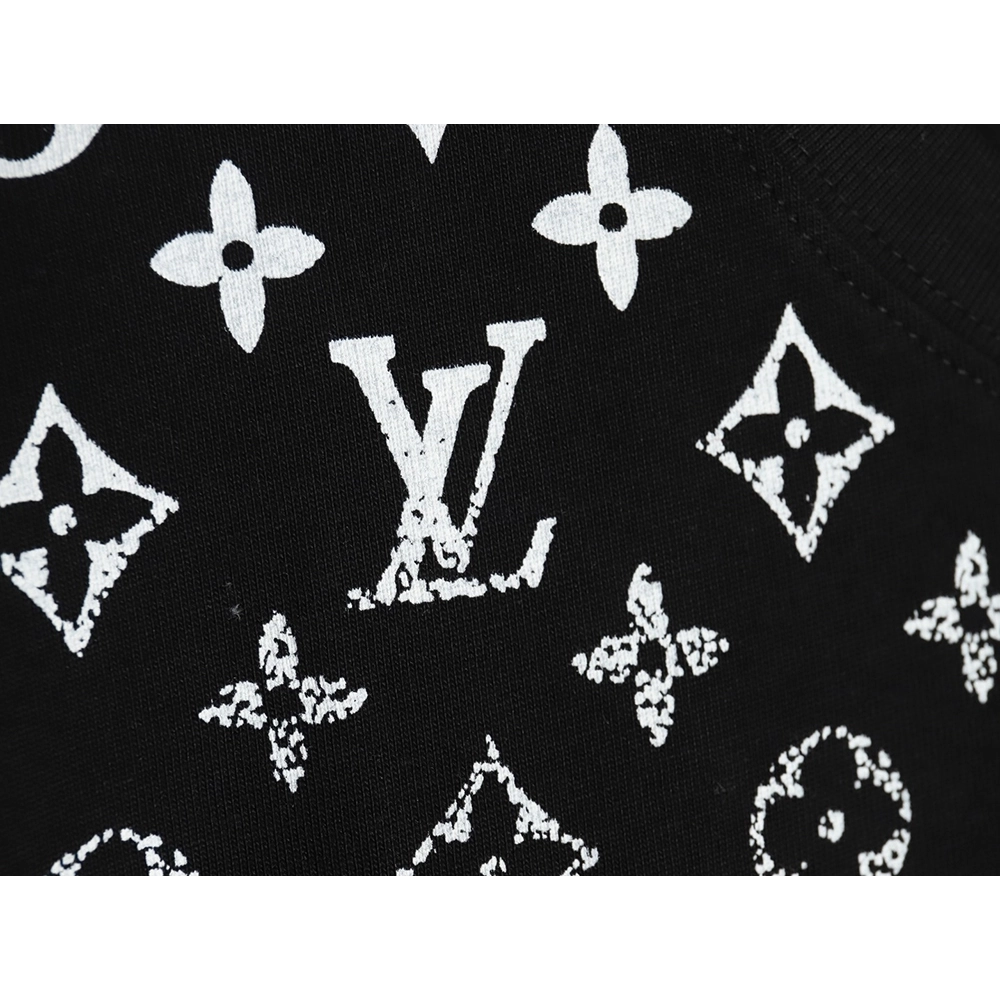 Louis Vuitton gradient full print monogram short-sleeved T-shirt TSK1,Louis Vuitton
