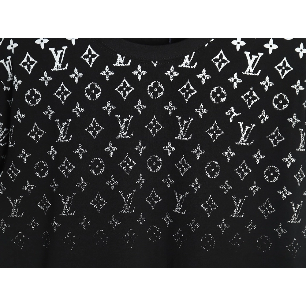 Louis Vuitton gradient full print monogram short-sleeved T-shirt TSK1,Louis Vuitton